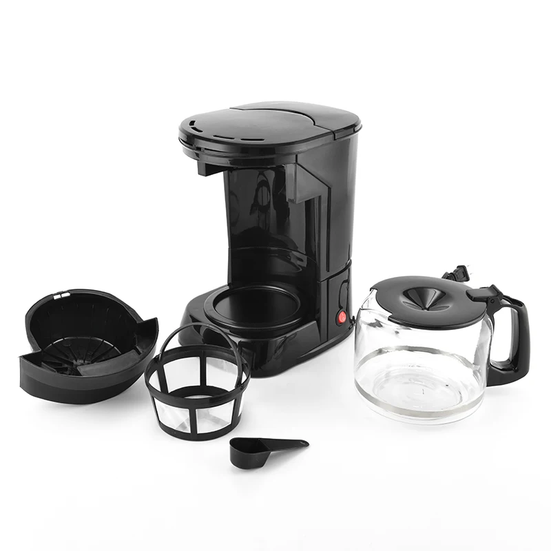 Электрическая кофемашина домашняя кофеварка капельная Кофеварка