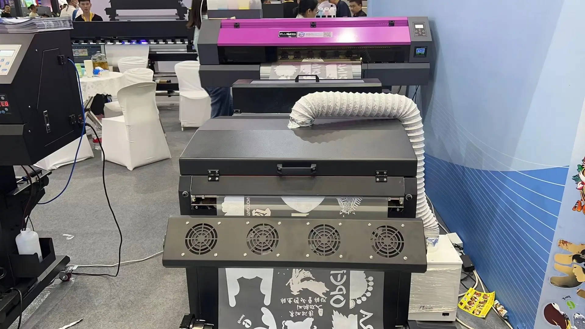 A3 DTF Inkjet Printer Set Heat Transfer T-shirt Printing Machine Direct to Film Printer with XP600 Print Head