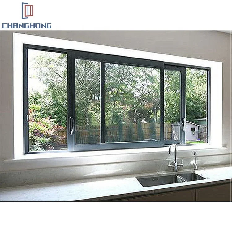 Newest Big View Aluminum Sliding Windows Hurricane Impact Sliding Windows Big View Sliding Windows