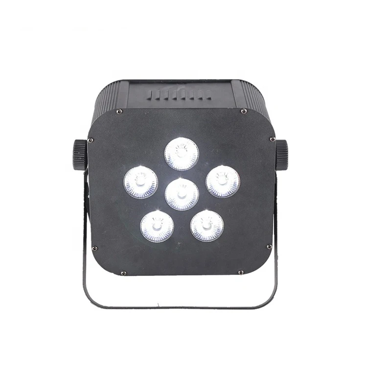 Популярный 6x15 Вт Rgbwa Uv 6 в 1 беспроводной Аккумуляторный матричный светодиодный светильник для Dj сценического диско