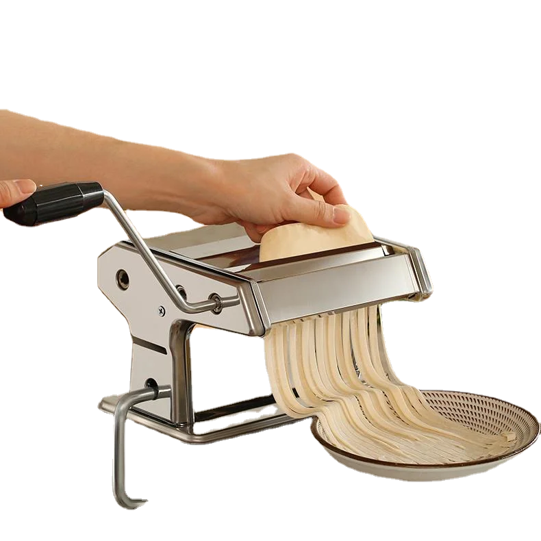 Noodle machine Manual noodle press small multifunctional household pressure dumpling wrapper old-fashioned rolling making
