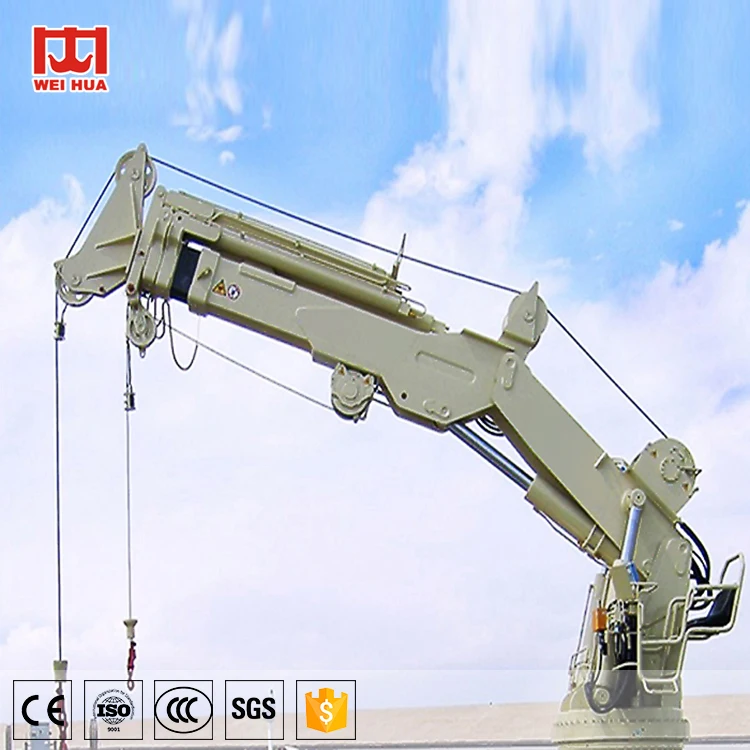 Лидер продаж, гидравлический морской палубный кран на 20 тонн, 50 тонн в порту