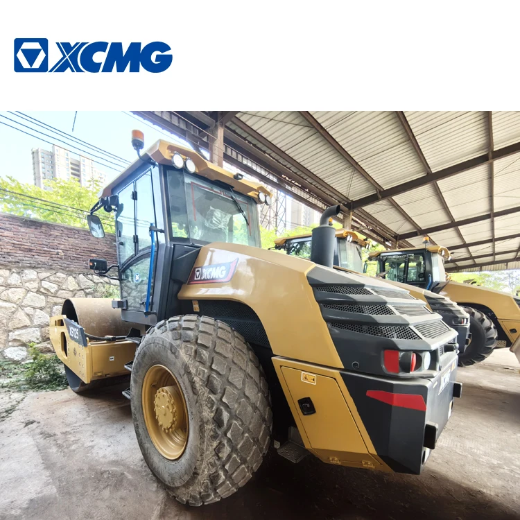 XCMG Official XS125 Asphalt Vibratory Compactor 12 Tons Second Hand Single Drum Road Roller Price for Sale