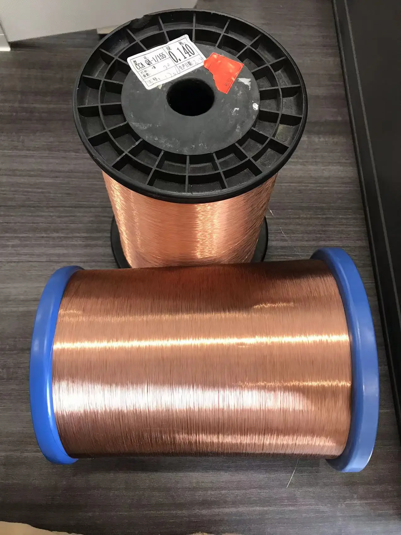 Factory Price 0.41mm 27 SWG 155 polyester(amide)(imide) over coated with polyamide enameled CCA wire/single film