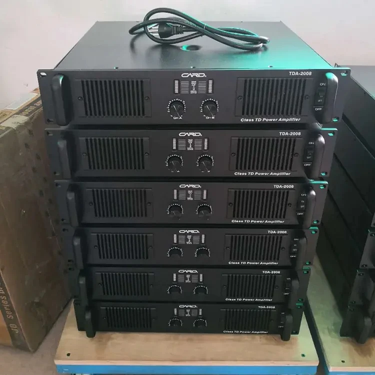 High power 5000W 2 channel amplifier concert audio Equipment Stereo subwoofer line array power amplifier