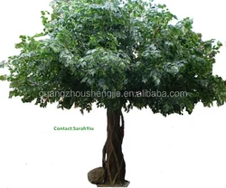 Quality artificial plants and trees/artificial synthetic decorative ficus trees big trunk