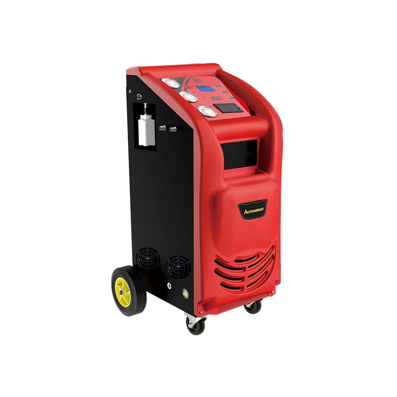 A/C Service Station R134a R1234yf Freon Refrigerant Recovery Recycle Recharge Data with Printer