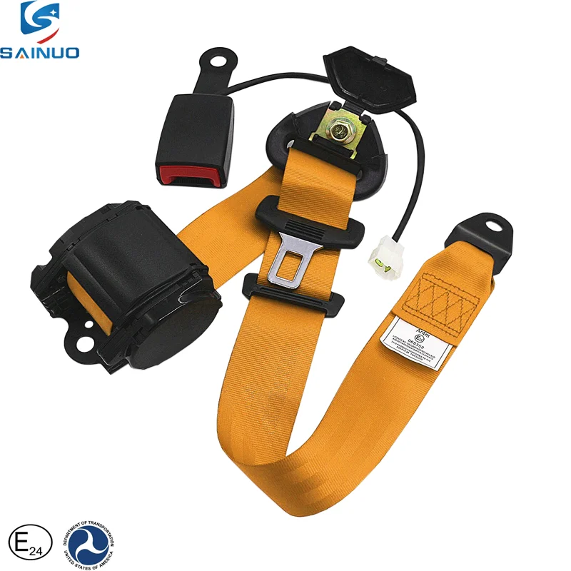 Sainuo ECE Certified Universal 3 Point Seatbelt Ar4Nm Safety Belt