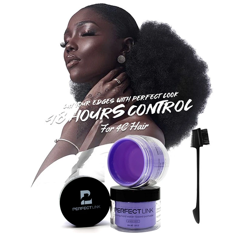 Hot Selling Vendors Pomade Wax Hair Edge Control Hair Braid Gel Organic edge control