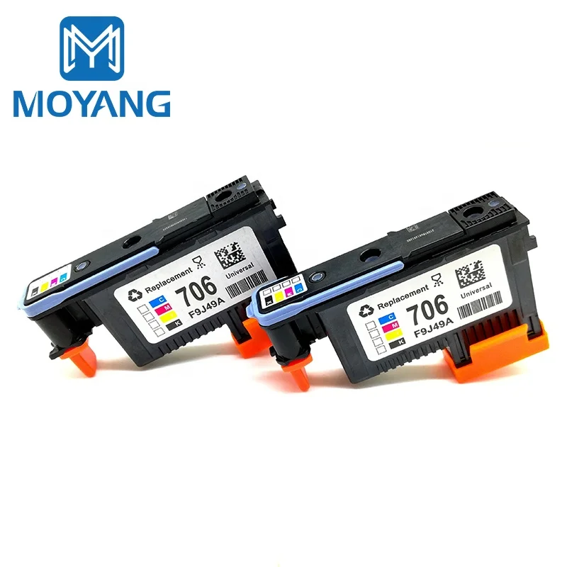 MoYang совместимая печать для hp706 706 печатающая головка используется hp F9J49A Designjet D5800 плоттера одна всех