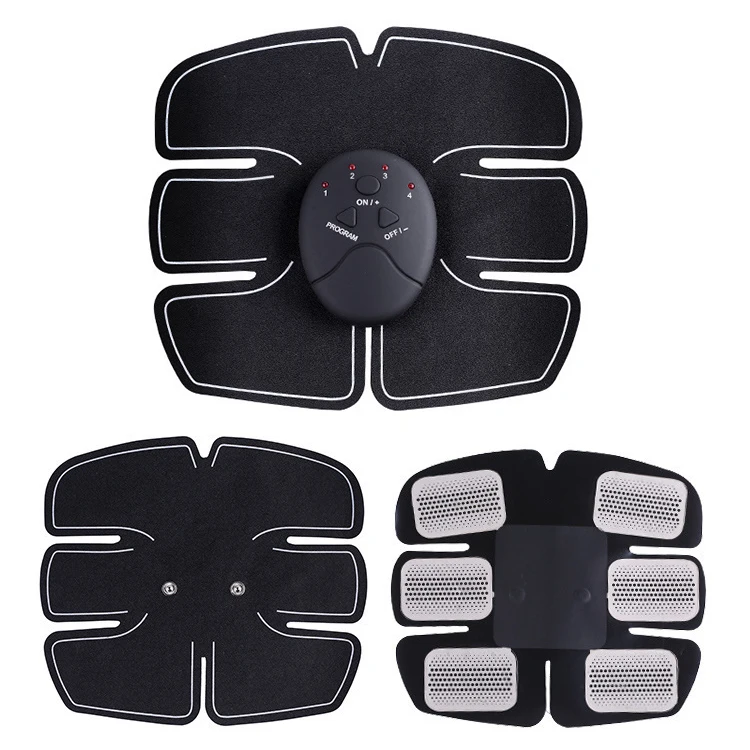 HOT SALE Muscle stickers three-piece suit USB hip massage vibrator massager  Effectively stimulates abdominal muscles