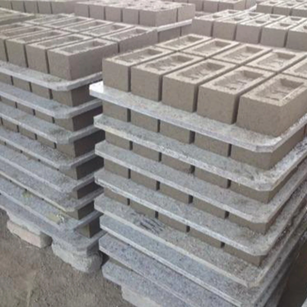 High Quality Plastic GMT Fibre Wood PVC Pallet for Concrete Block Making Machine Brick Pallets