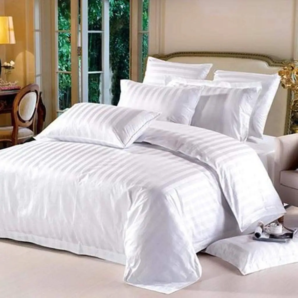 Egyptian cotton bed linen 100% cotton bed sheets hotel bed sheet
