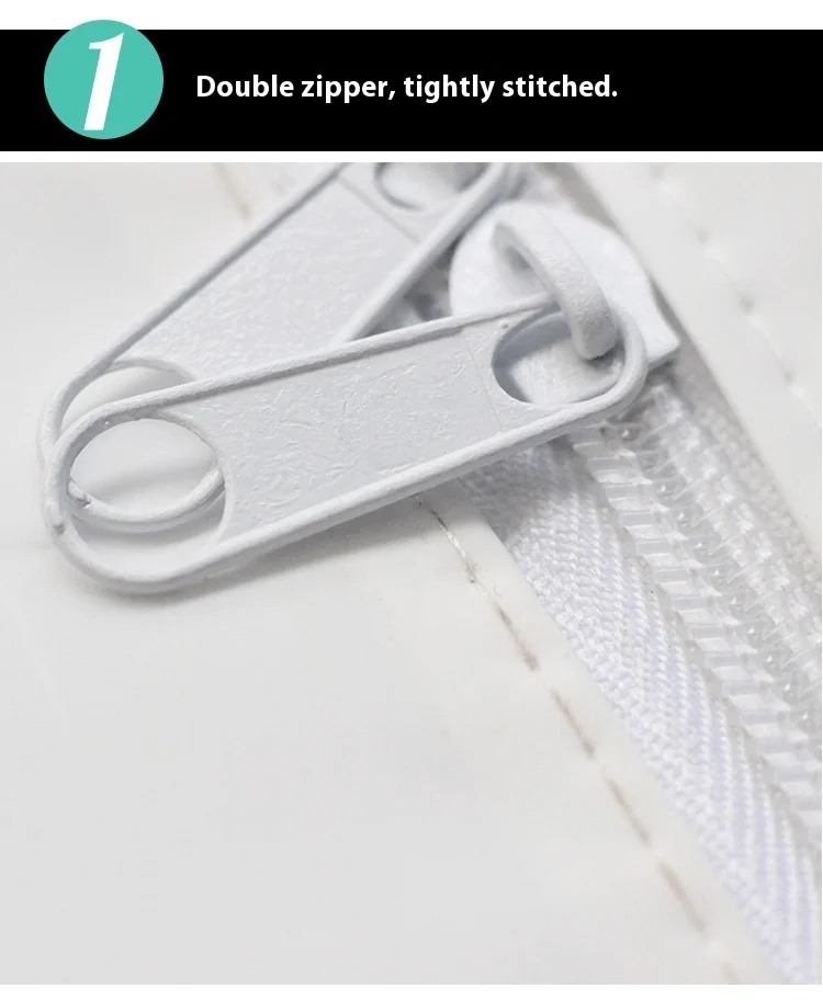 Good Selling White Disposable PVC Material Body Bags for Adult Dead Bodies Funerary Funeral Bodybags