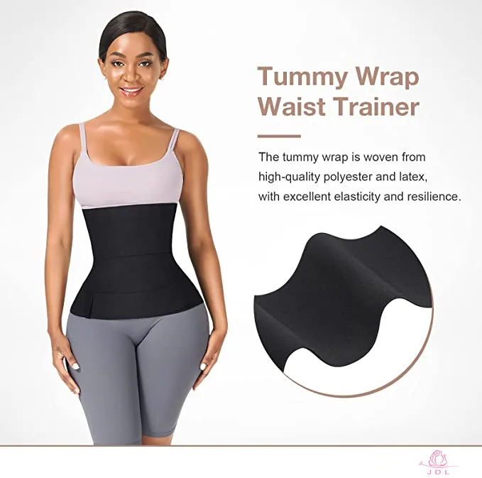 3M-6M Elastic Belly Body Wrap Waist Trainer Band For Women 2021 Bandage Tummy Binding Upgraded