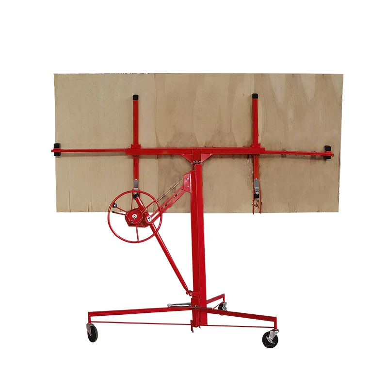 Drywall Gypsum Board Lift Hoist Machine Panel 11ft Sheetrock Lift Drywall Lift Panel Lifter Drywall Panel Hoist