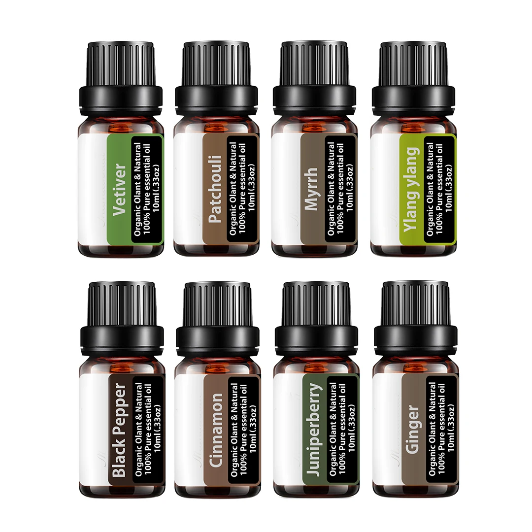 Therapeutic Grade 100% Pure Essential Oil Set Pure Diffuser Essential Oil