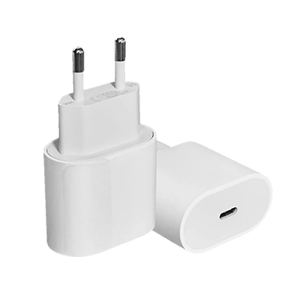 ЕС Plug Type-C PD 20 Вт USB быстрое зарядное устройство высокой мощности мини настенный адаптер питания для оригинальных электронных устройств iPhone