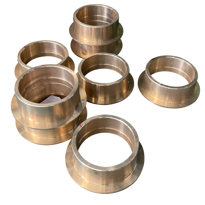 Haishan C89833 Good Quality Durable Wear Resistant Brass Bearing Customized Copper Bronze Bushing for Crusher