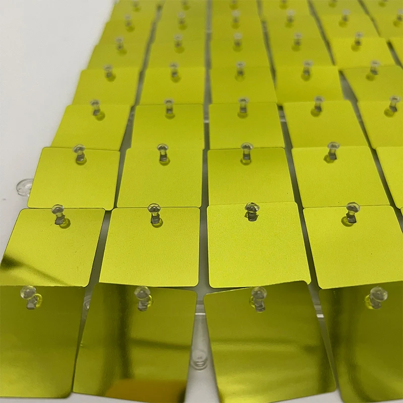 Hot Sale 4D Sequin Shimmering Dynamic Wind Flapping Wall Panel Backdrop For Wedding Decoration