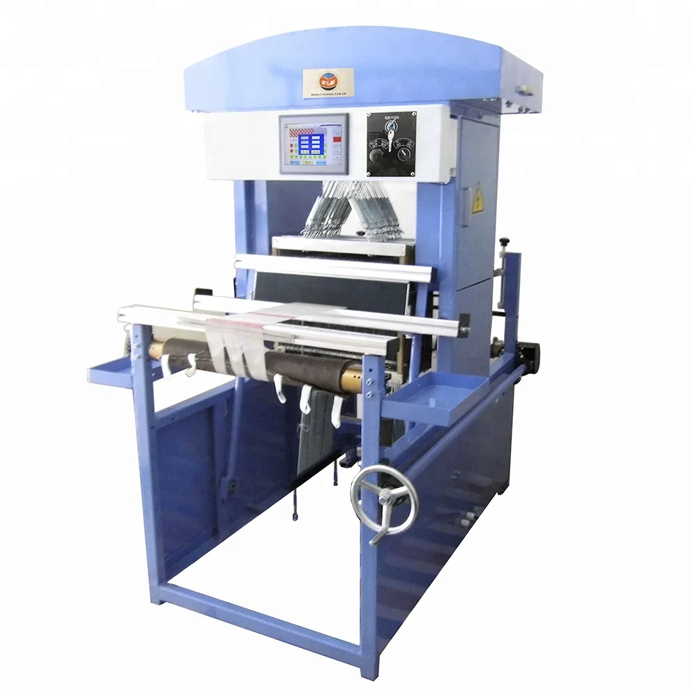 Textile Lab Small Semi-automatic Fabric Rapier Sample Weaving Loom  DW298