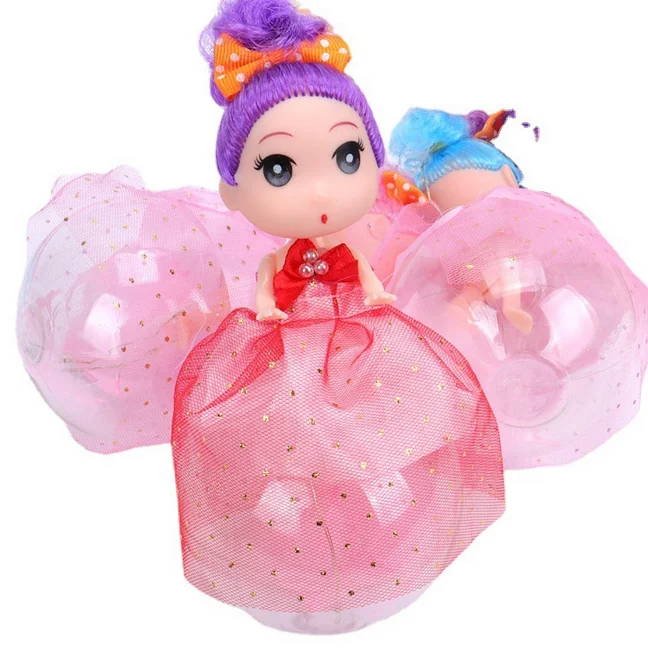 New light up hand doll lantern ball colorful flash princess doll for children toy wholesale