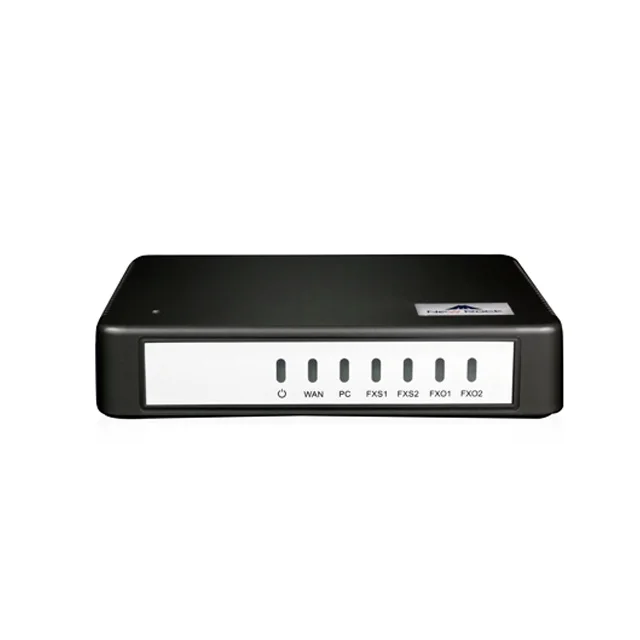 Newest sip voip phone adapter with 2 fxs ports for small home HX4G