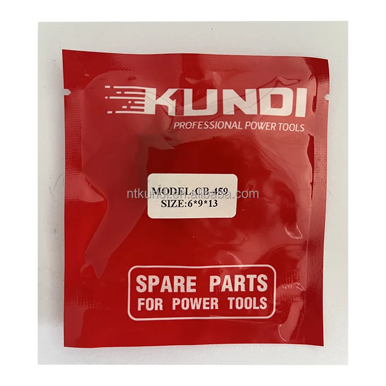 High Quality KUNDI Brand Professional Manufacturer power tool spare parts for Carbon Brush CB-459 6*9*13