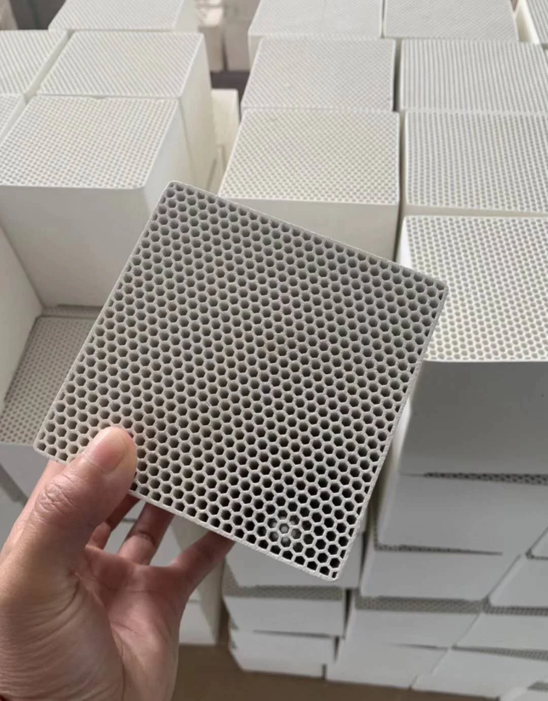 HATC honeycomb ceramic monolith/alumina/cordierite/ corundum heat exchanger