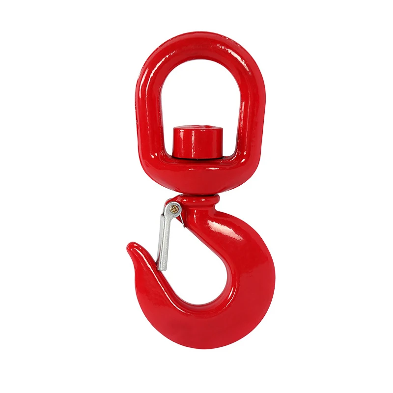 Heavy Industry 11 Ton Lifting Crane Hook Forged Alloy Steel Swivel Hook for Mining Iron Container Hooks