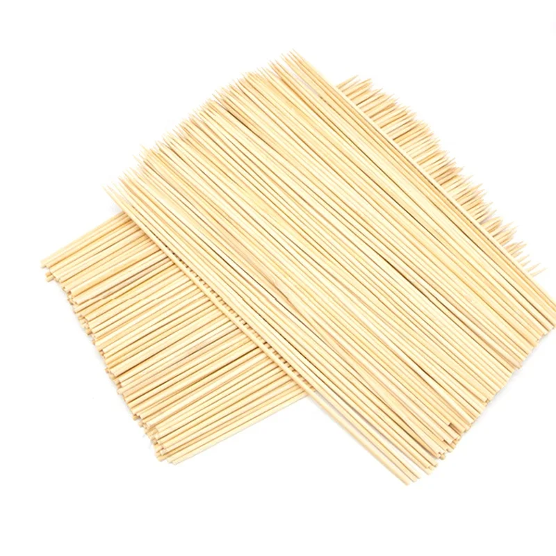 Fruit stick 25cm sausage stick ham  hot dog kebabs barbecue stick wholesale