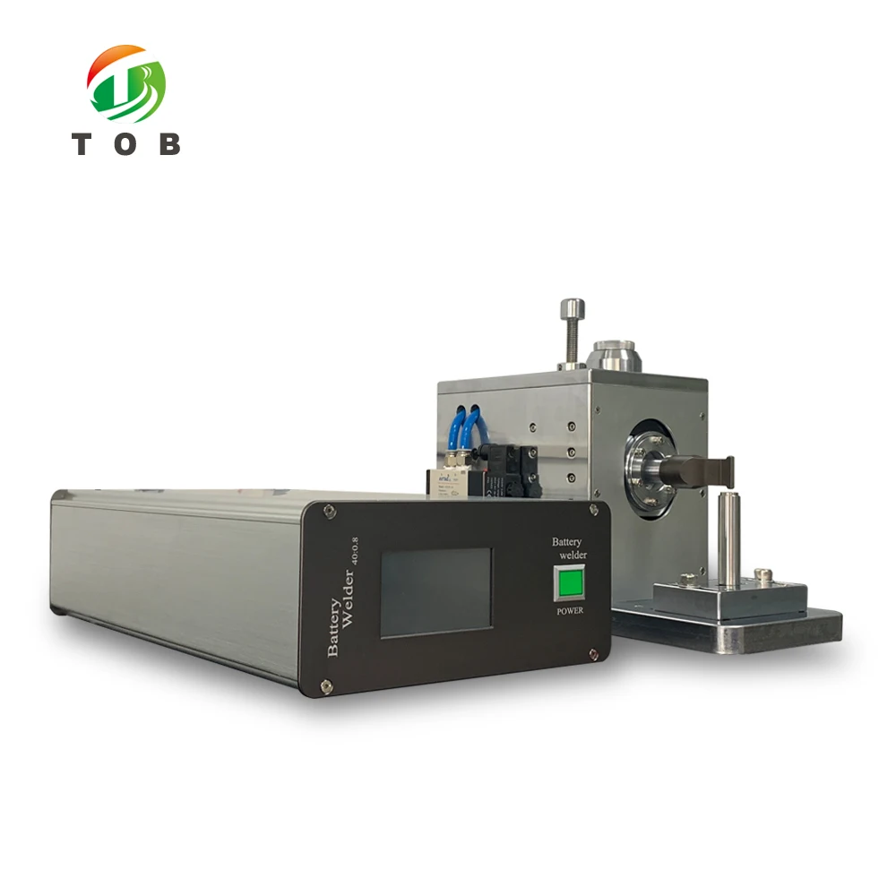 Ultrasonic Spot Welder for 18650 Battery Cell Aluminum Tab and Cap Welding
