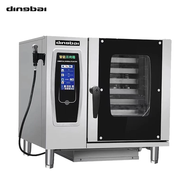 Fully automatic steam and bake oven for steaming fish and roasting chicken and duck