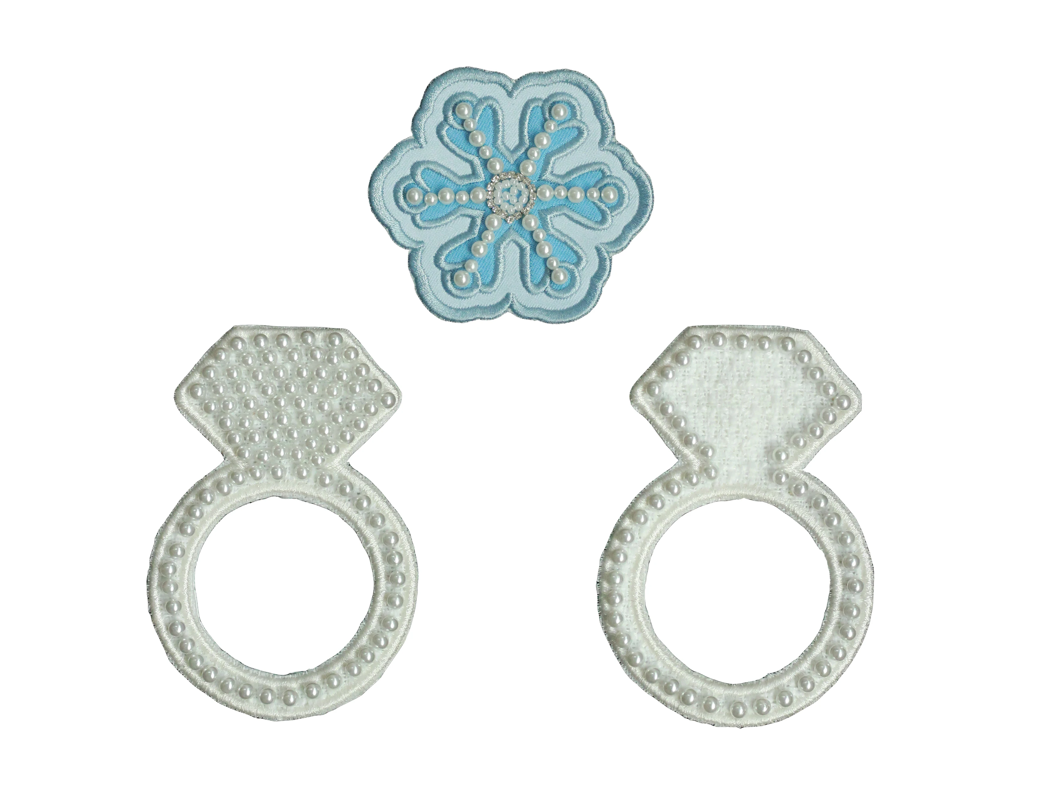 Iron On Alphabet Patch Pearl Custom Rhinestone Patch Hat Heat Press And Chenille Patches Embroidered Logo Chenille