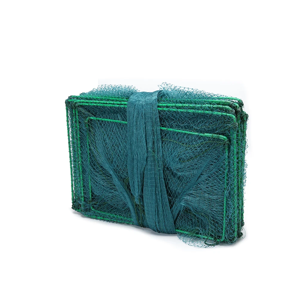 (35cm*50cm*19frames)Popular Products Heald Wire Mesh Crayfish Trap Plastic Crab Trap With Handwork Fishing Vessel
