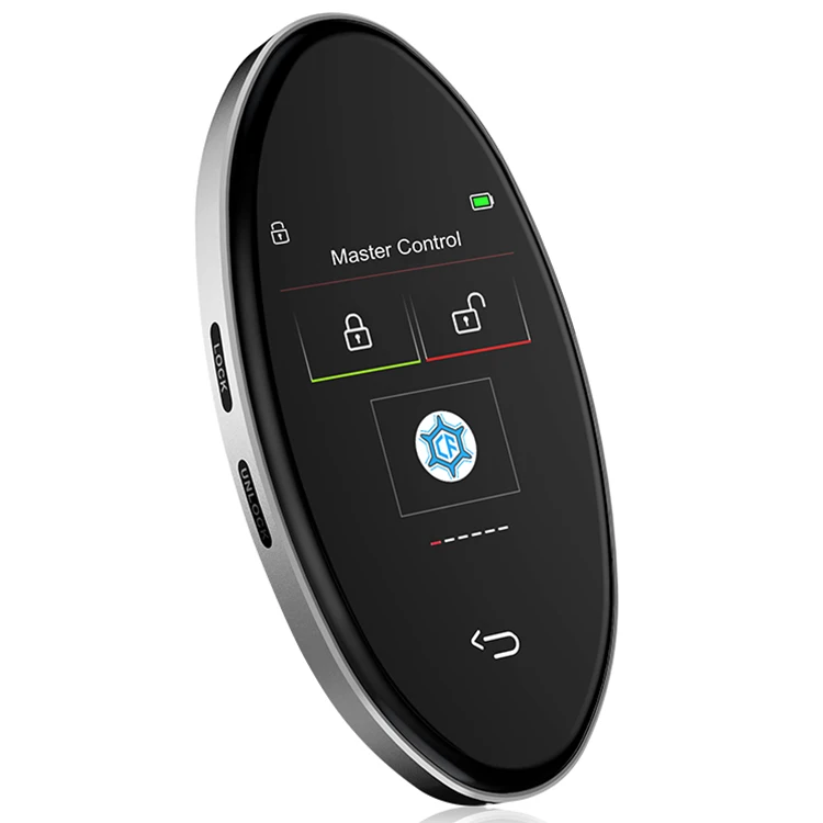 Modified LCD Car Remote Keys Keyless Control Upgrade Vehicle Car Key Shell Fobs For C-TR