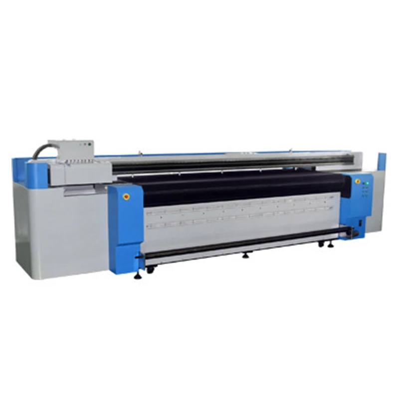 Long Service Time 2.5m 3.2m 5m UV Hybrid Flatbed Printer Yotta H3200 Printing Machine 3200mm for banner Wall Printing