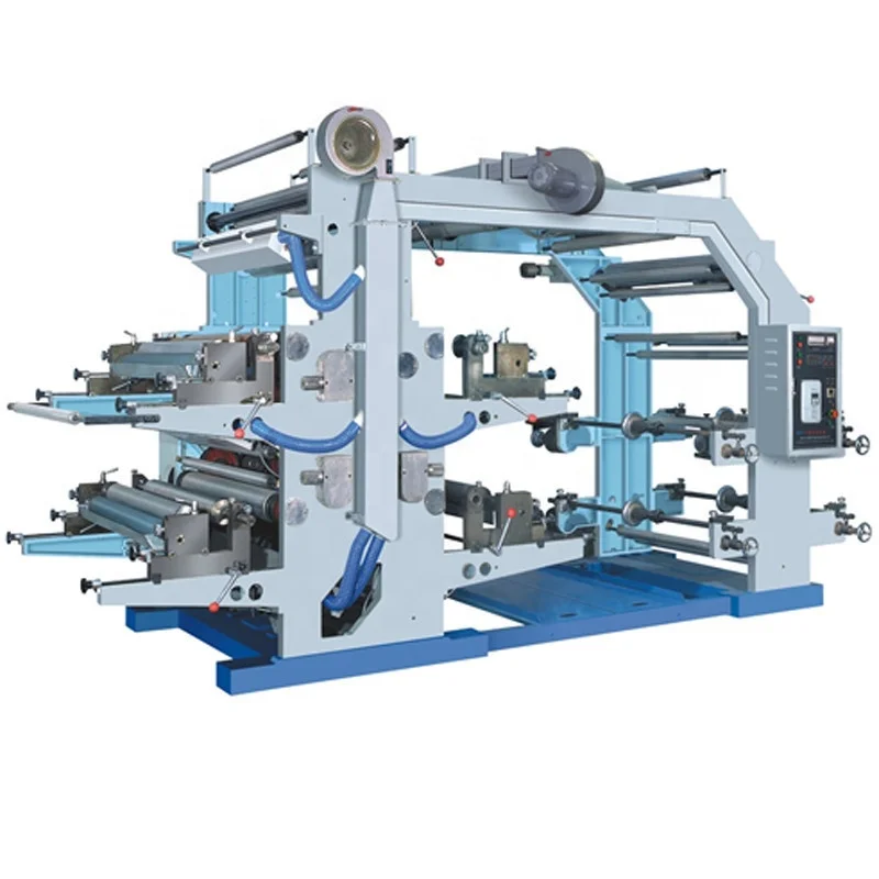 Automatic 4 color Pp Pe Flexo Printing Machine