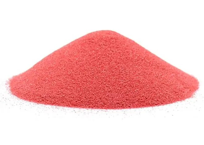 Manufacturers supply aquarium colored sand dyed sand