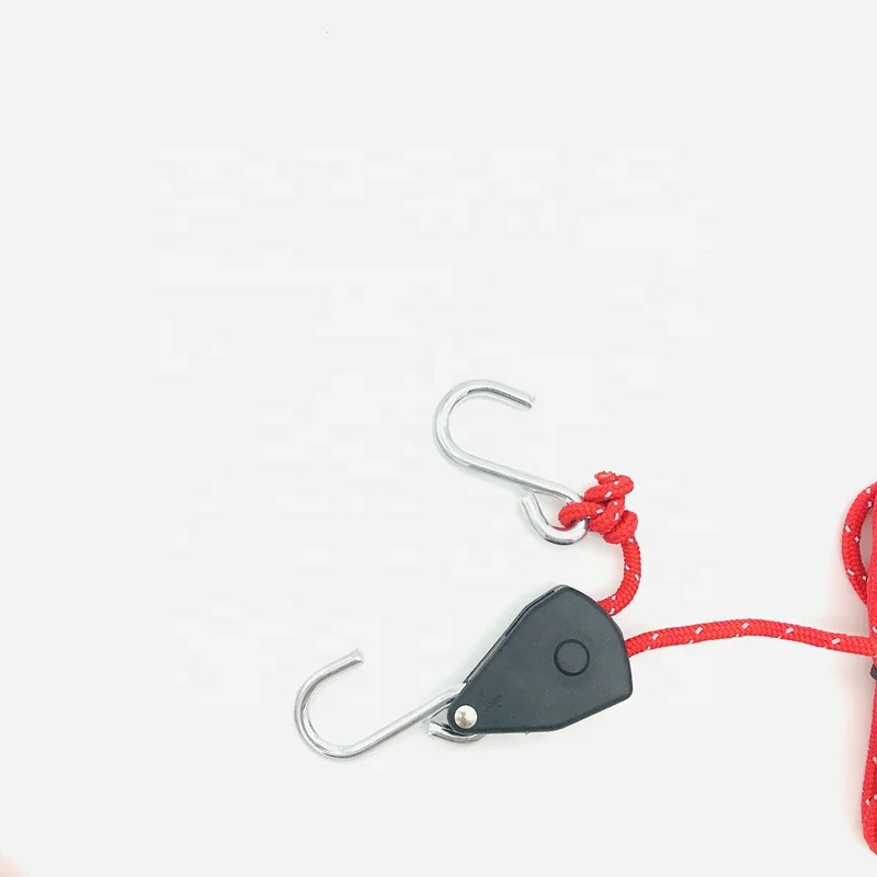 Hot Selling Hydroponics Easy Roller/Grow Yo Yo/ Light Hanger Rope Ratchet Hydroponics 1/8 Inch Rope Ratchets Rope Plant Hangers