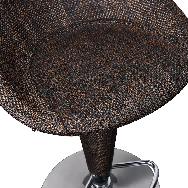 
Big Size Modern Swivel Rattan Dinning Bar stool 