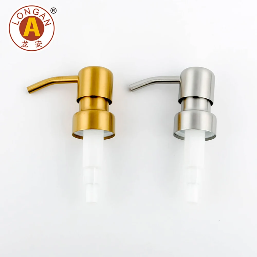 OEM Factory White Metal With Hand-Press Lotion Dispenser Plastic Set For Smooth And Hand Pressure Sprayer Pump Bottle
