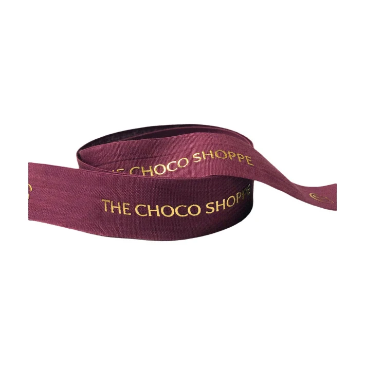 Wide Custom Print Holiday Ribbon Bows Decoration Crafts Manufacturer