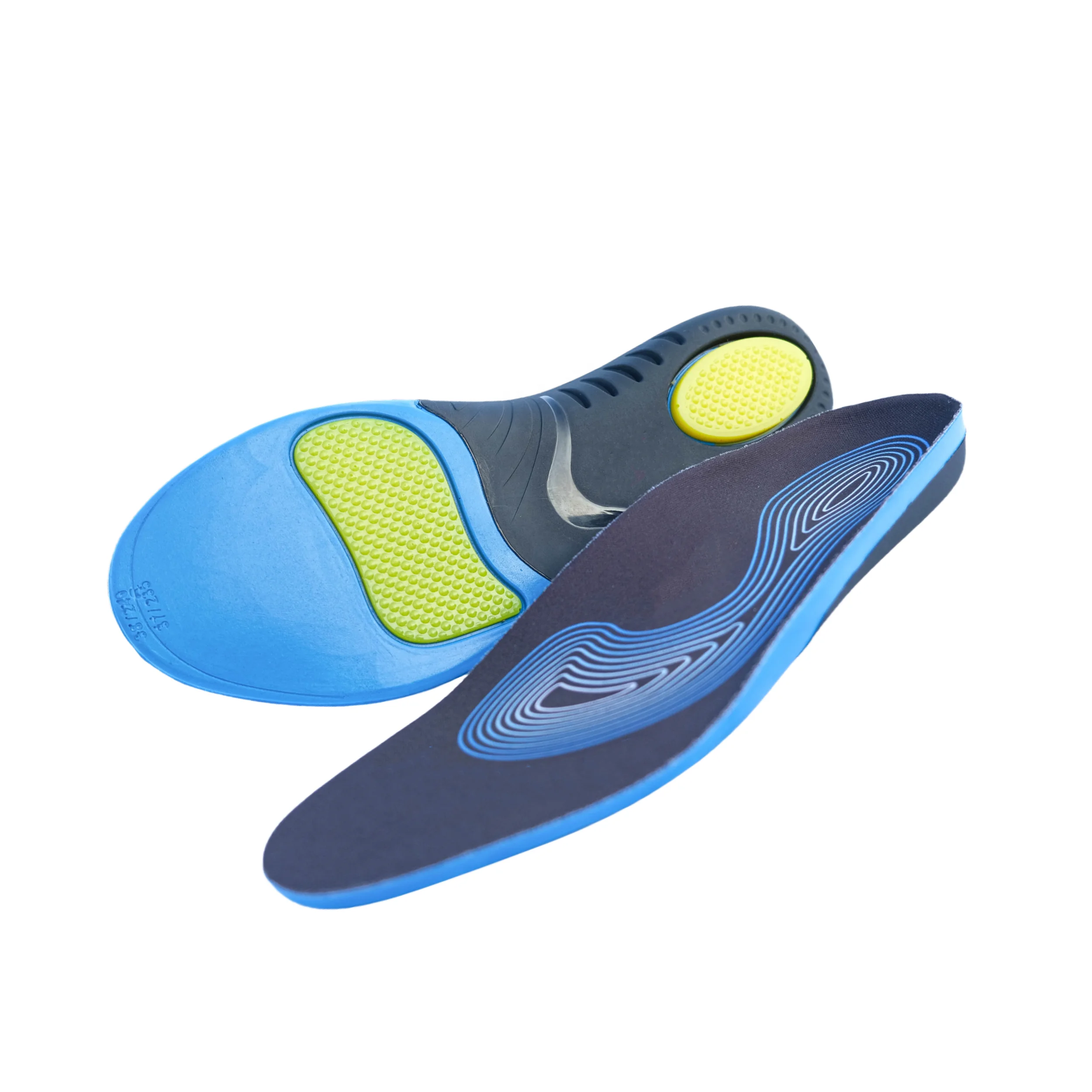 Accept OEM/ODM sport shoes orthotic insoles silicone gel insoles wholesale
