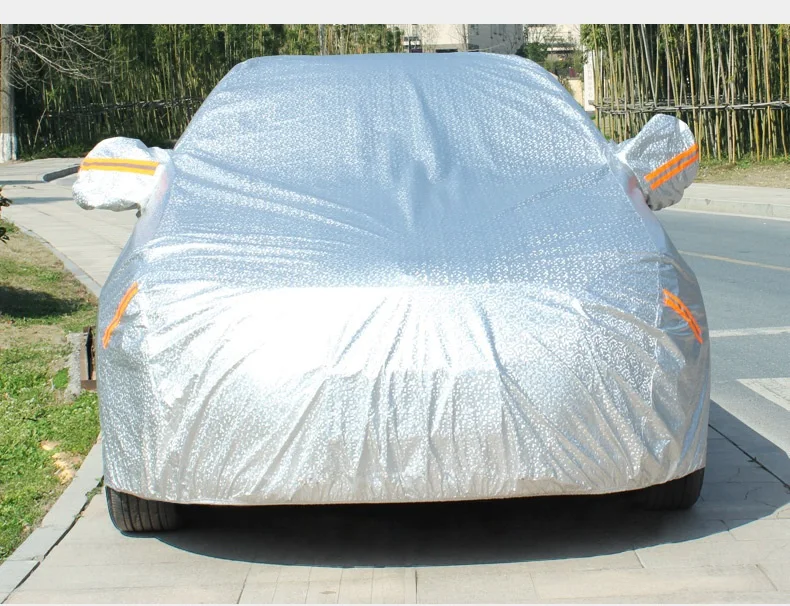 
Aluminum film laminated cotton car cover material 