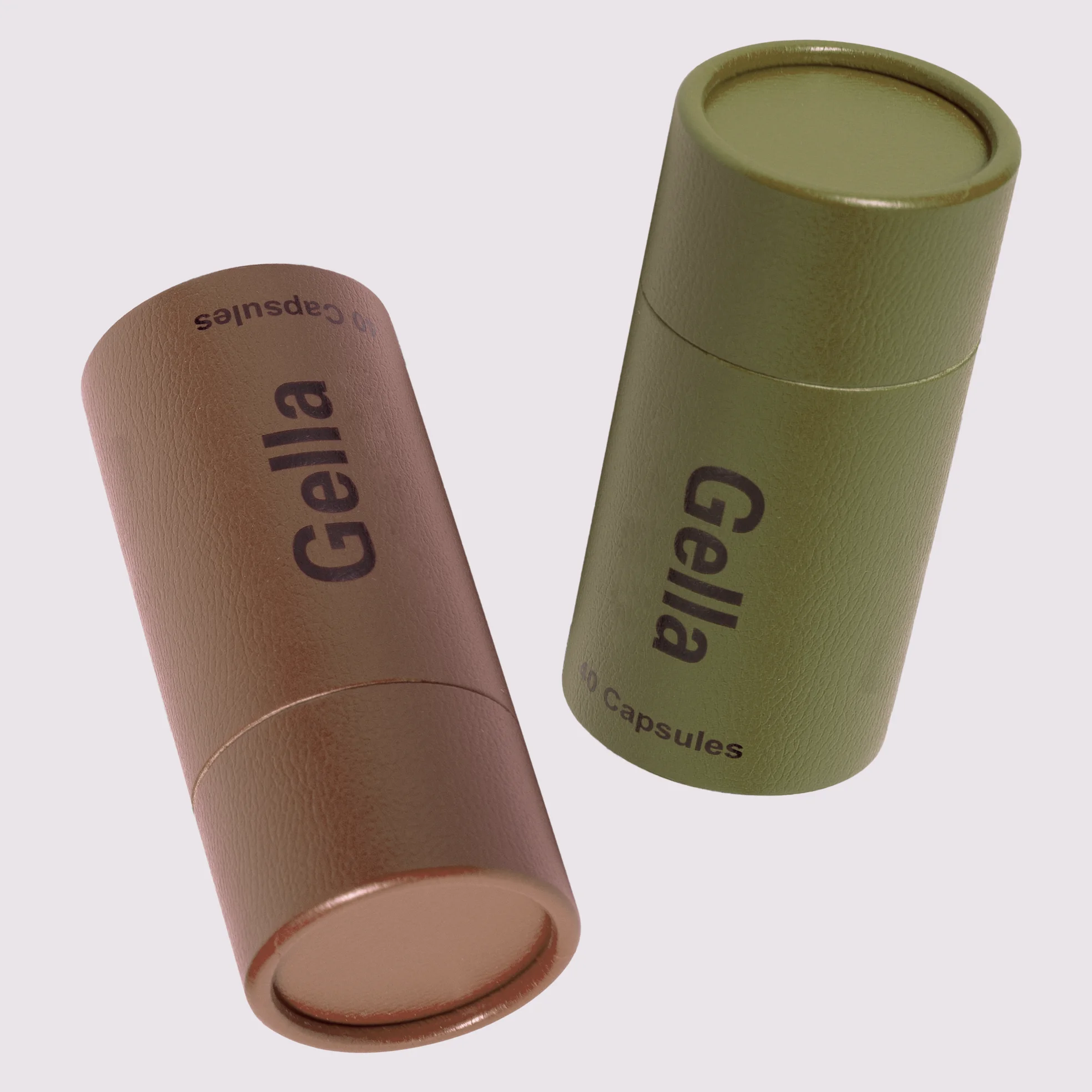 Custom Cylindrical Canister Cardboard Cylinder Round Box Paper Tube Packaging Box For Perfume Bottle Packaging