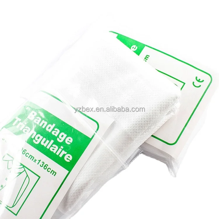 medical single use Non-woven  Triangular bandage Arm sling triangle bandage