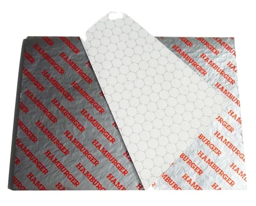 honey comb design silver food grade colored aluminum foil  wrapping paper sheets food packaging paper