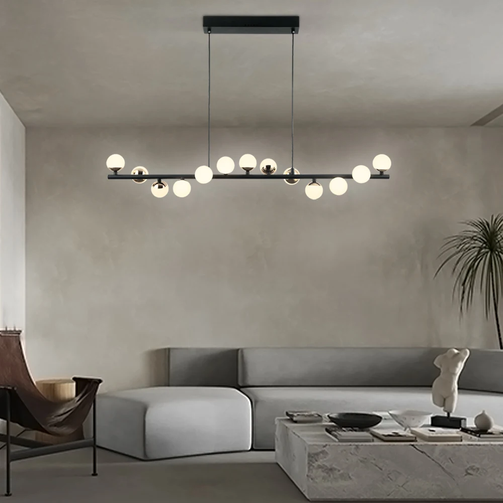 Magic Beans Ball Chandelier Lighting Modern Pendant Light Hotel Lobby Living Room Pendant Light Chandelier