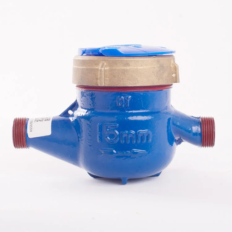 Mechanical Multi-jet Dry Dial Water Meter 15mm